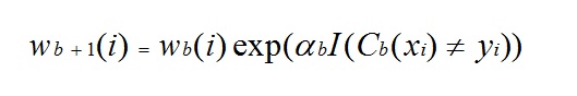 Analytic Solver Data Mining: Adaboost Formula for Ensemble Methods