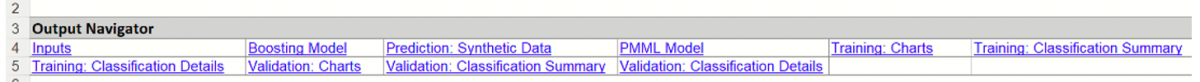 Boosting Classification Ensemble Method Output Navigator