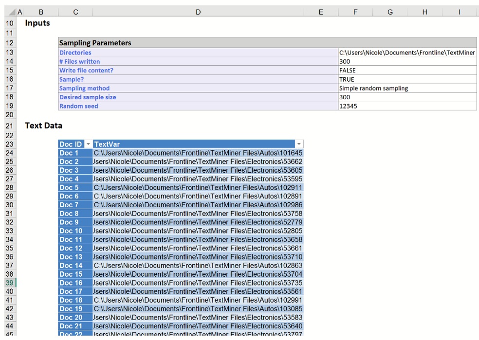 Import from File System Results