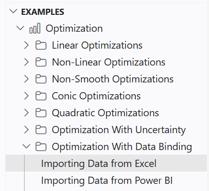 [PLACEHOLDER: alt text for Optimization examples screenshot]