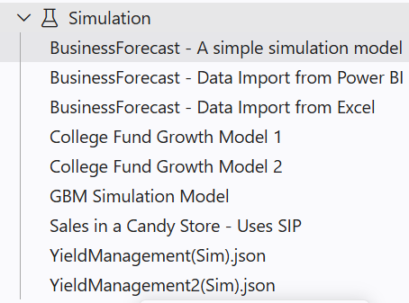RASON Desktop: Simulation Examples